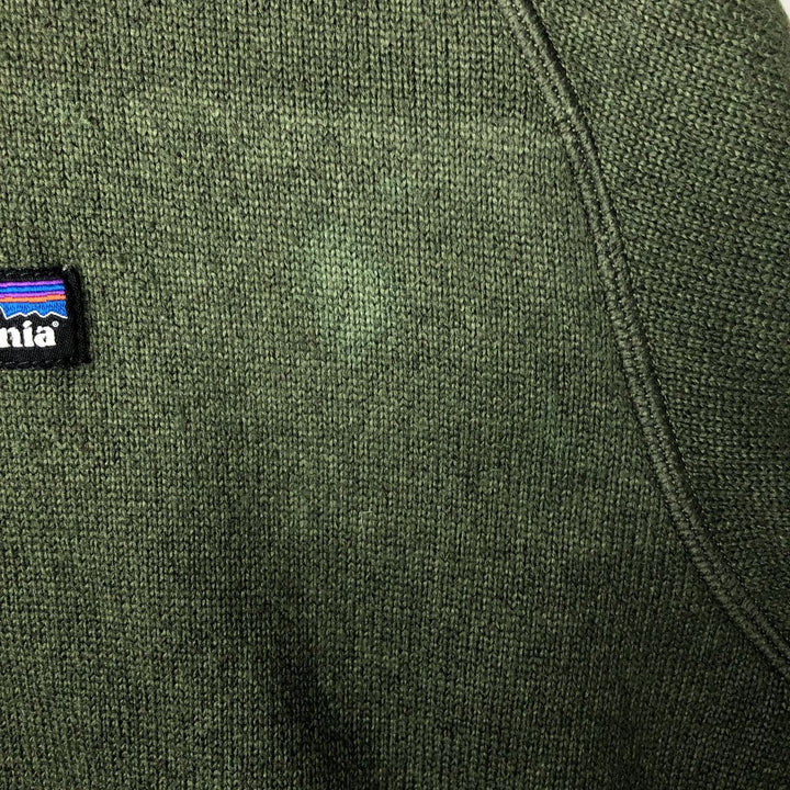 Patagonia Better Sweater Hoody 25662FA13 Fleece Full-Zip Hoodie, Men's XL polyester Khaki type Vintage Second Hand