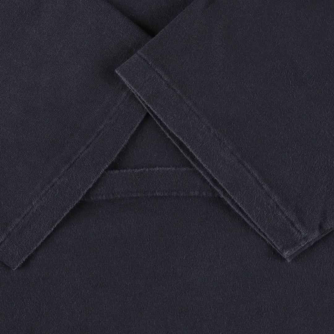 Vintage 1990'S Armani Exchange short-sleeved pocket T-shirt, made in the USA, size L, men's cotton black type Vintage Second Hand