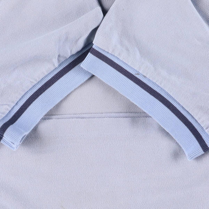 Ralph Lauren POLO by Ralph Lauren Pique Short Sleeve One Point Logo T-Shirt Men's L cotton Blue type light blue Vintage Second Hand