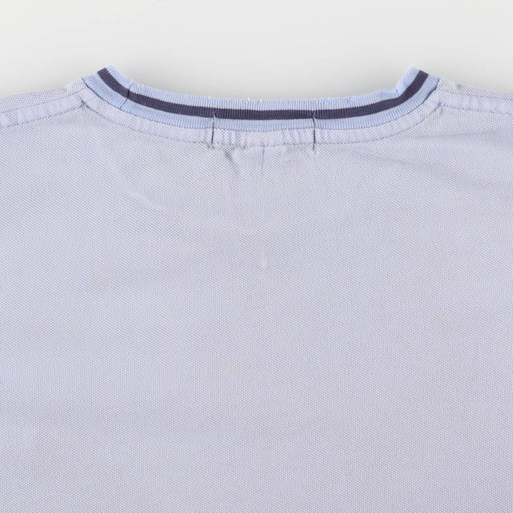 Ralph Lauren POLO by Ralph Lauren Pique Short Sleeve One Point Logo T-Shirt Men's L cotton Blue type light blue Vintage Second Hand