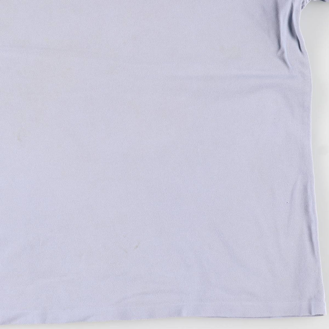 Ralph Lauren POLO by Ralph Lauren Pique Short Sleeve One Point Logo T-Shirt Men's L cotton Blue type light blue Vintage Second Hand