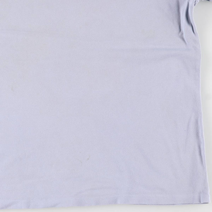 Ralph Lauren POLO by Ralph Lauren Pique Short Sleeve One Point Logo T-Shirt Men's L cotton Blue type light blue Vintage Second Hand
