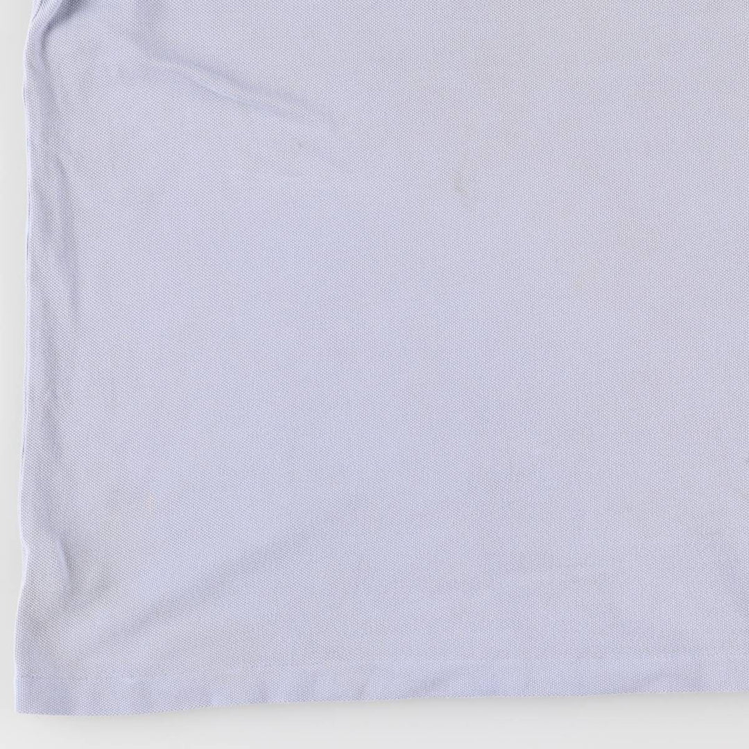 Ralph Lauren POLO by Ralph Lauren Pique Short Sleeve One Point Logo T-Shirt Men's L cotton Blue type light blue Vintage Second Hand