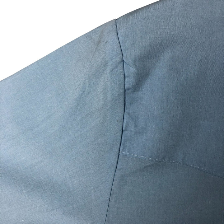 Mojito MOJOTO Short Sleeve Cuban Shirt Box Shirt Men's S Size polyester Blue type light blue Vintage Second Hand
