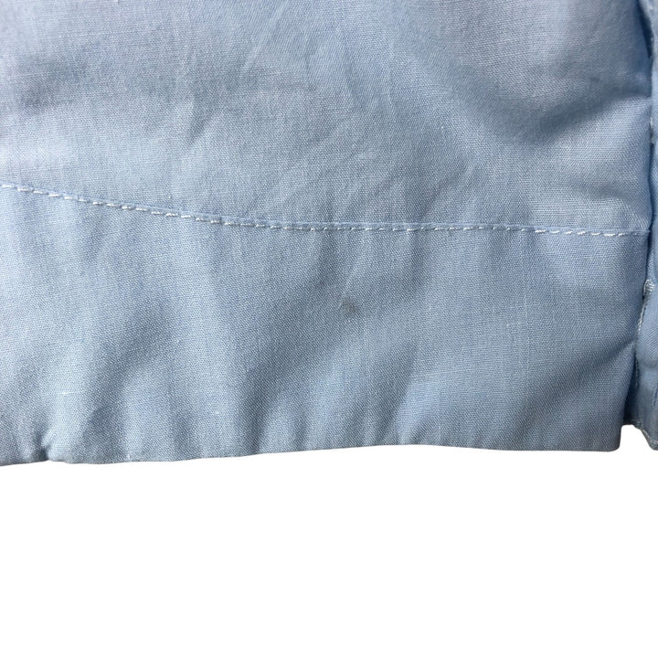 Mojito MOJOTO Short Sleeve Cuban Shirt Box Shirt Men's S Size polyester Blue type light blue Vintage Second Hand