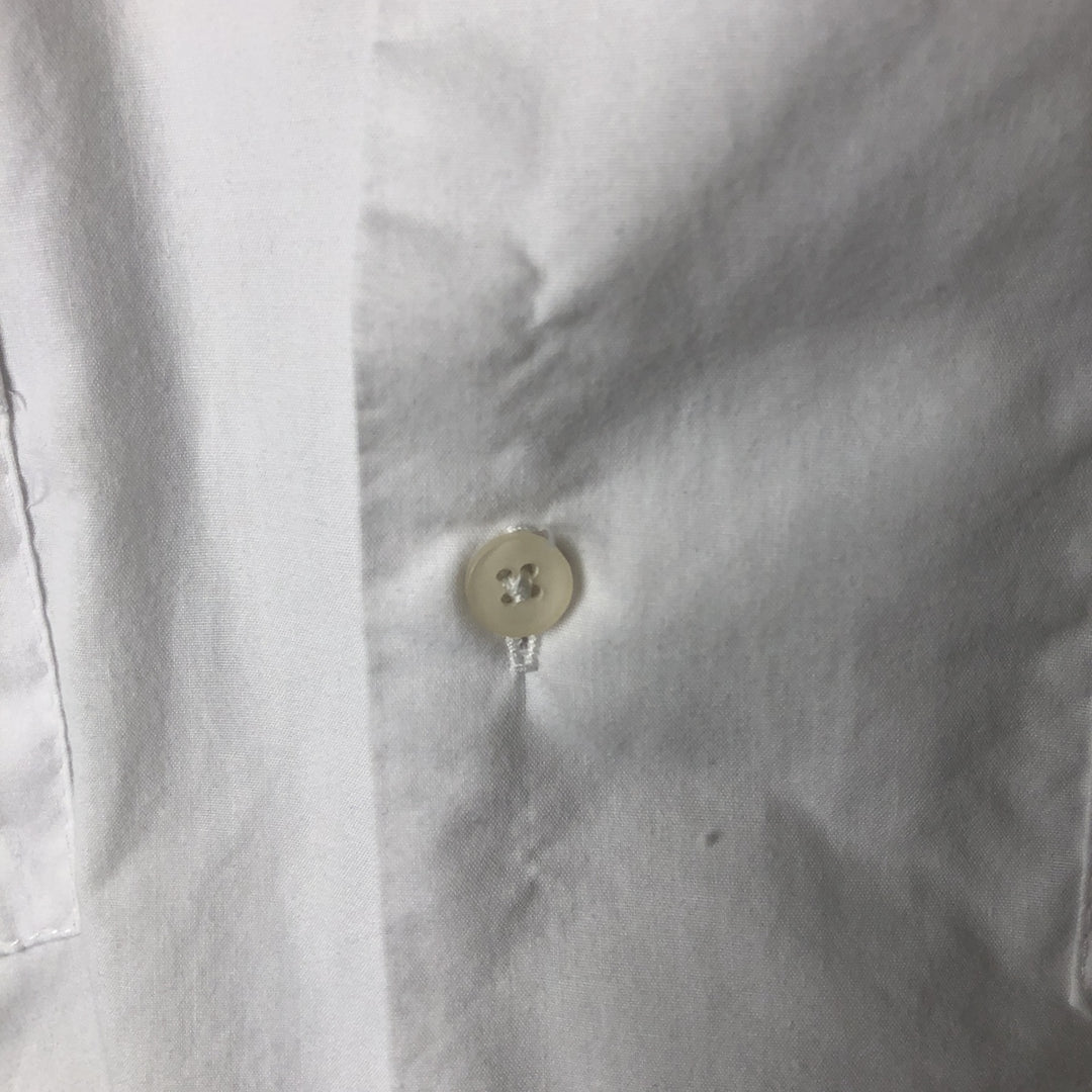 MAXIMOS YUCATAN Open Collar Short Sleeve Cuban Shirt Box Shirt Men's S Size polyester white type Vintage Second Hand