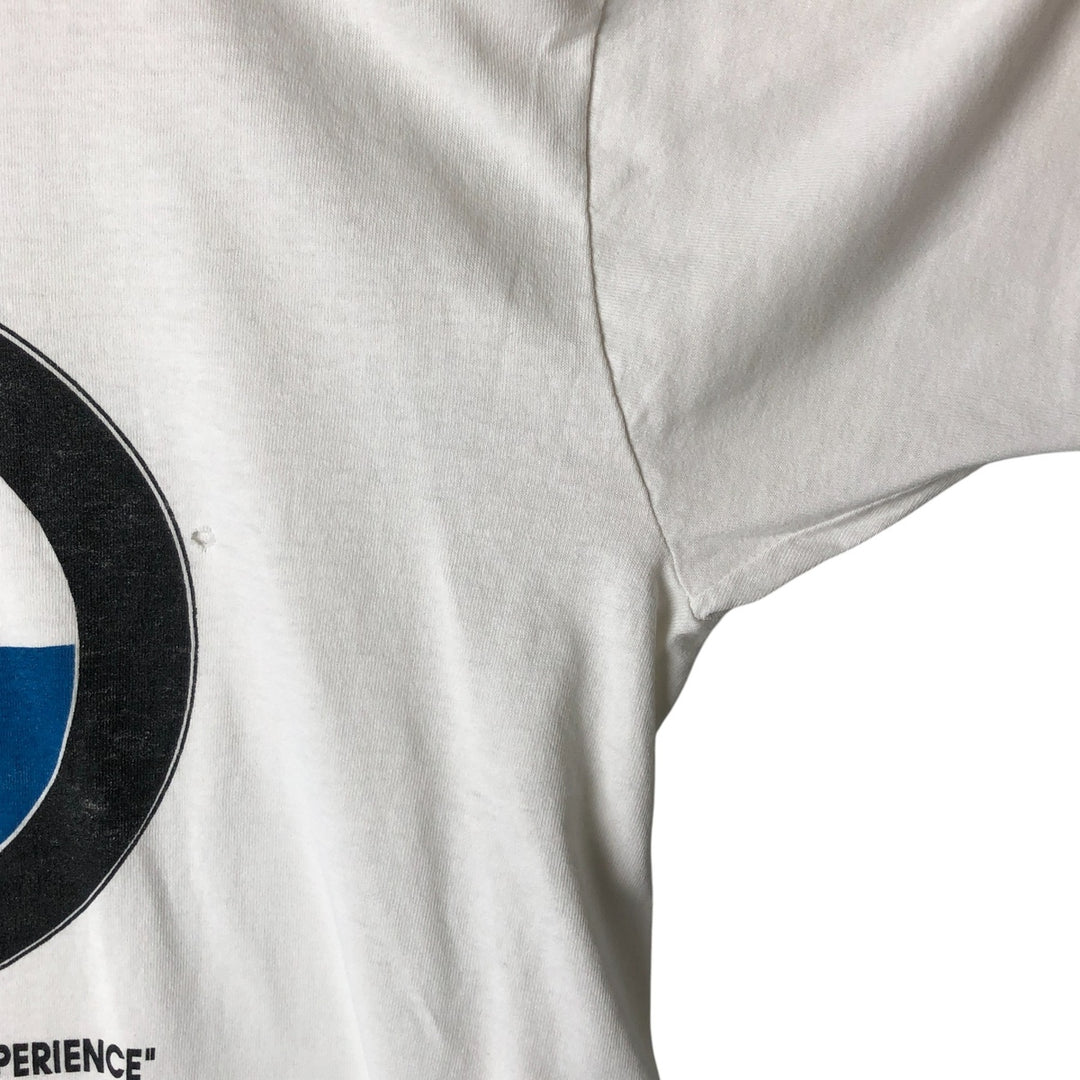 Fraternity Parody College T-Shirt Men's L Size Vintage unclear white type Vintage Second Hand