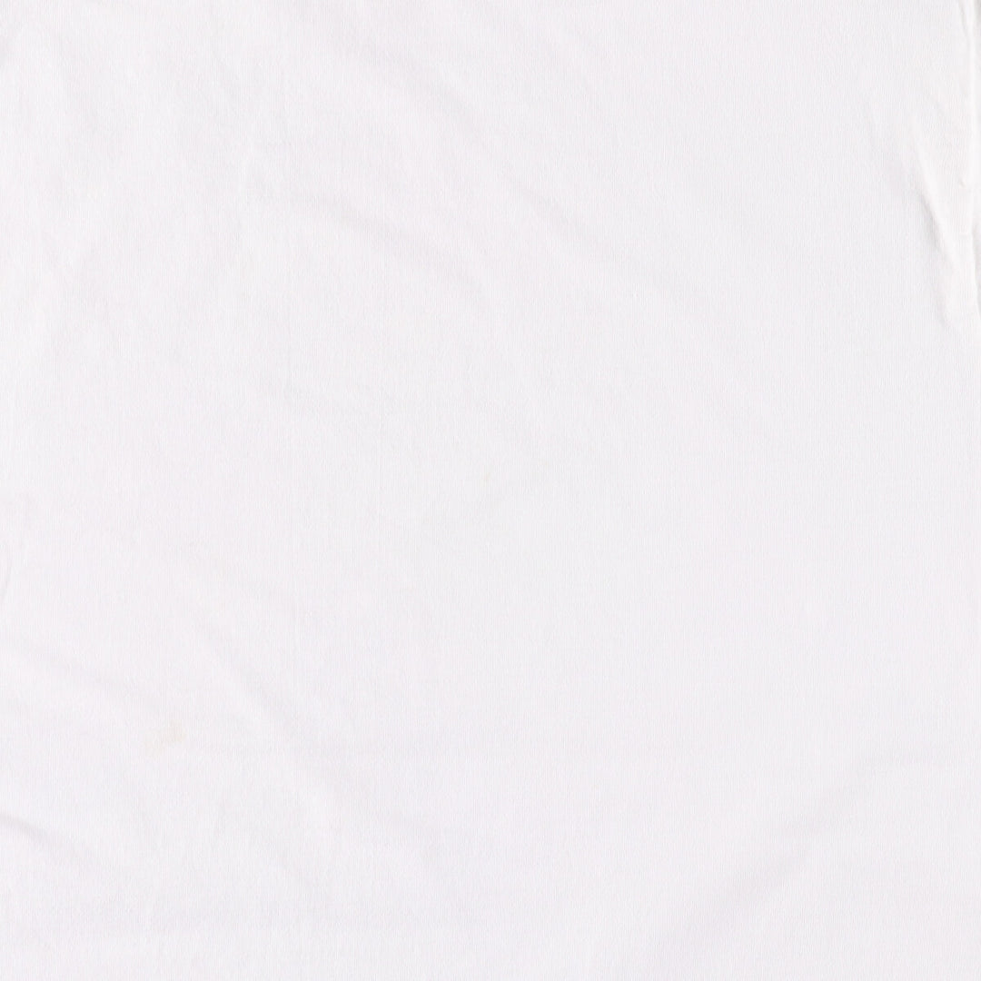 90'S All Sport Cat Pattern Animal T-shirt Made in USA Men's XL Vintage cotton white type Vintage Second Hand