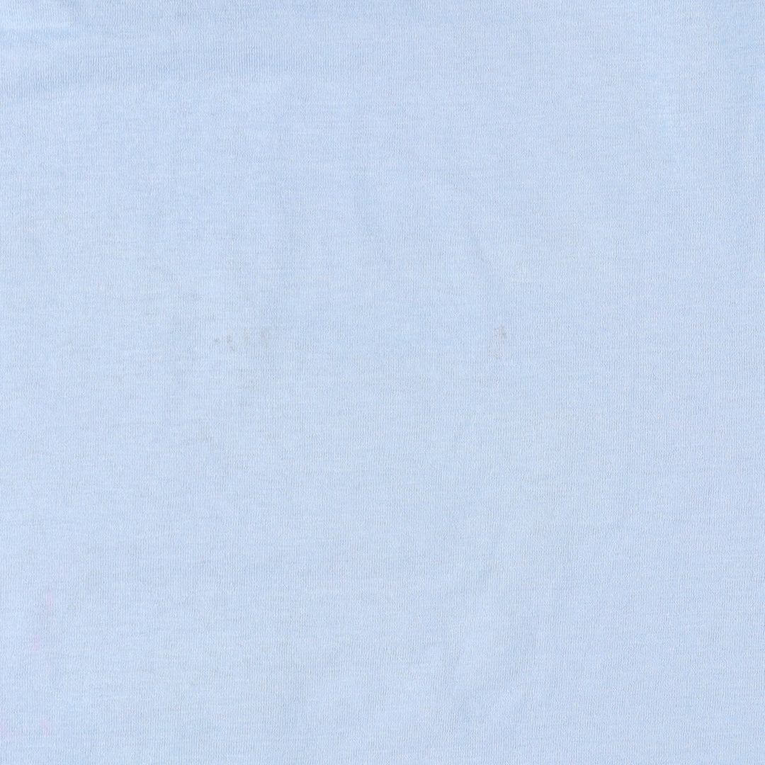 90'S Fruit of the Loom BEST Dog Pattern BEAGLE Animal T-Shirt Made in USA Men's L Size Vintage cotton Blue type light blue Vintage Second Hand