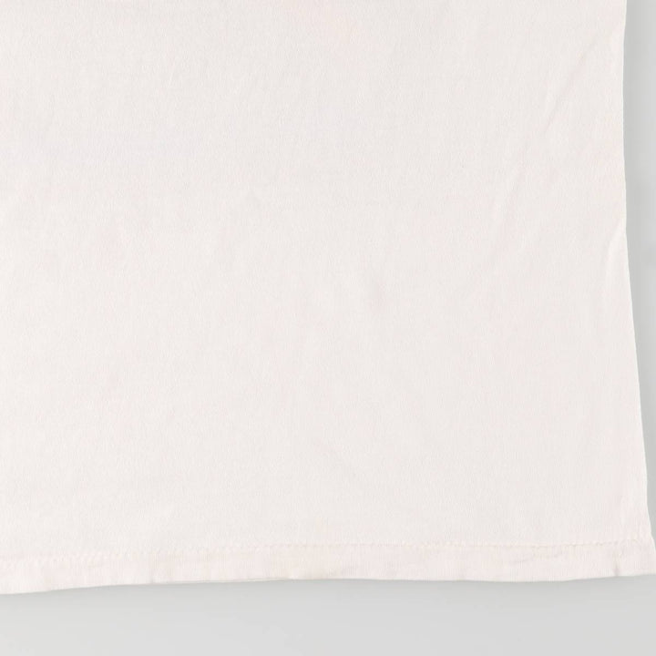 Jansport Sports Print T-shirt Made in USA Men's M size cotton white type Vintage Second Hand