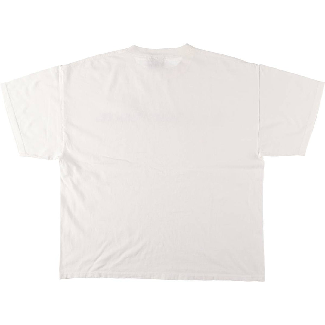 Nike NIKE printed T-shirt Men's XL size cotton white type Vintage Second Hand