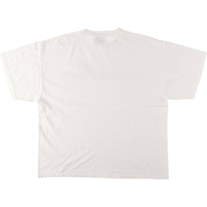 Nike NIKE printed T-shirt Men's XL size cotton white type Vintage Second Hand