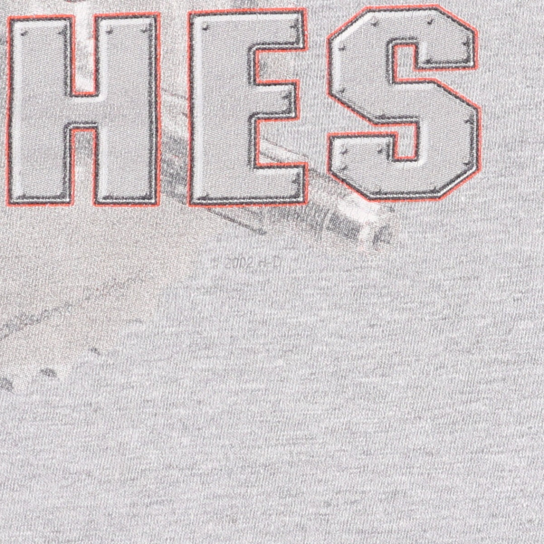 00'S Harley-Davidson Motorcycle Bike T-shirt Made in USA Men's L size cotton gray type Vintage Second Hand