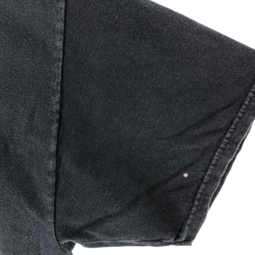 00'S Harley-Davidson Motorcycle Bike T-shirt Made in USA Men's XXL cotton black type Vintage Second Hand