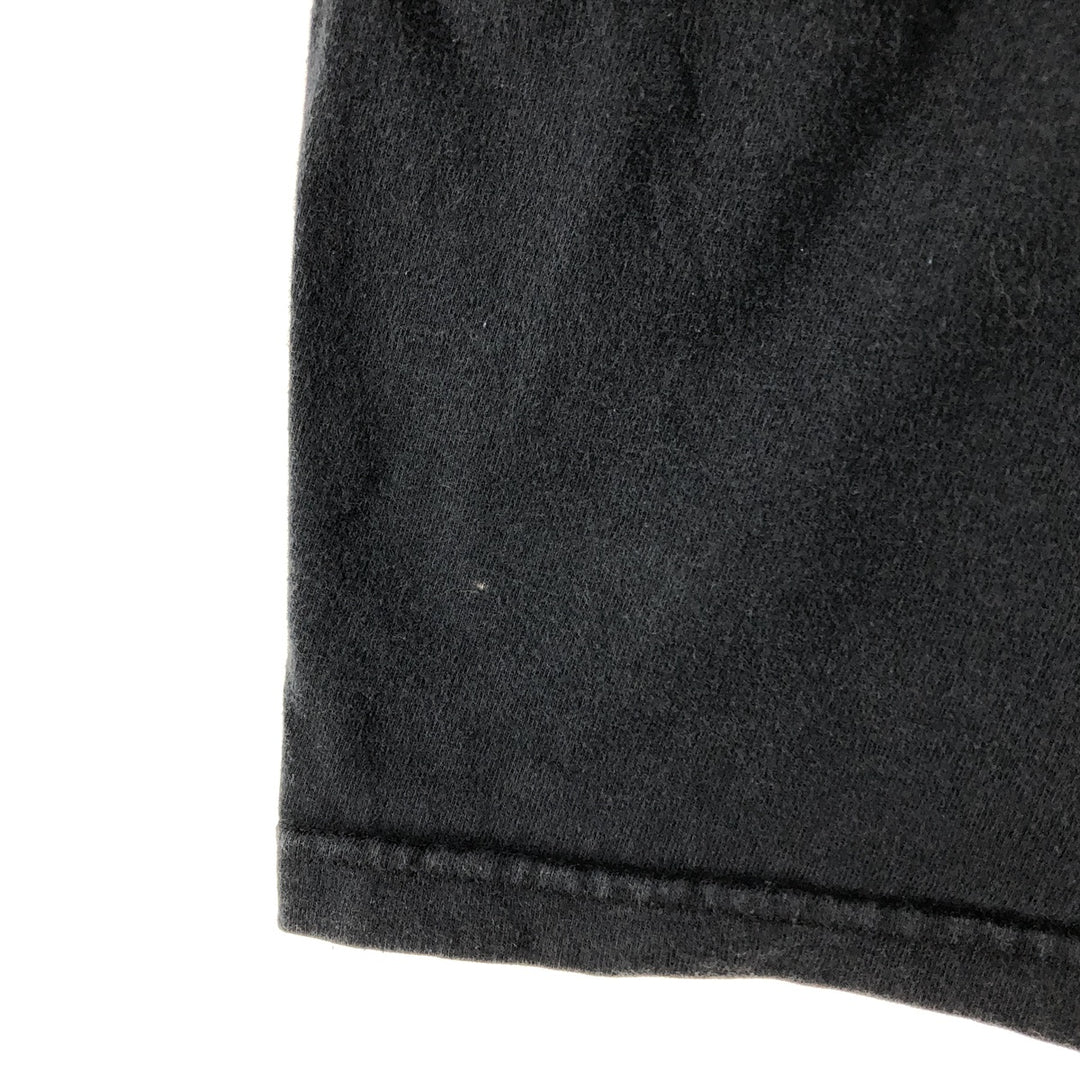 00'S Harley-Davidson Motorcycle Bike T-shirt Made in USA Men's XXL cotton black type Vintage Second Hand