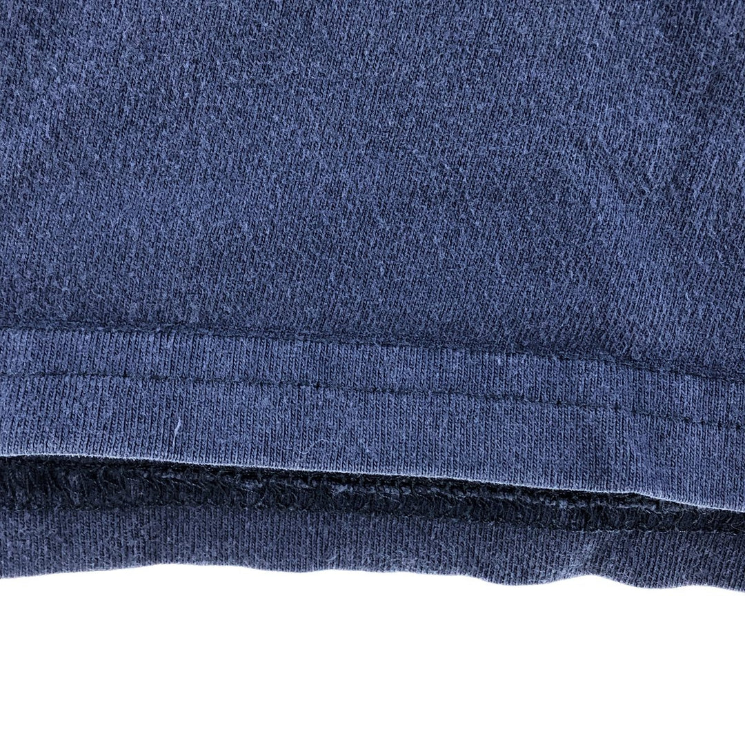 00'S Harley-Davidson Motorcycle Bike T-shirt Made in USA Men's XXL cotton blue type Vintage Second Hand