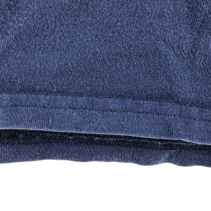 00'S Harley-Davidson Motorcycle Bike T-shirt Made in USA Men's XXL cotton blue type Vintage Second Hand