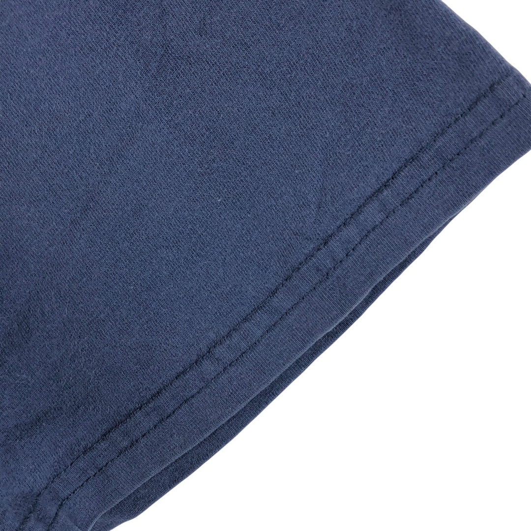 00'S Harley-Davidson Motorcycle Bike T-shirt Made in USA Men's XXL cotton blue type Vintage Second Hand