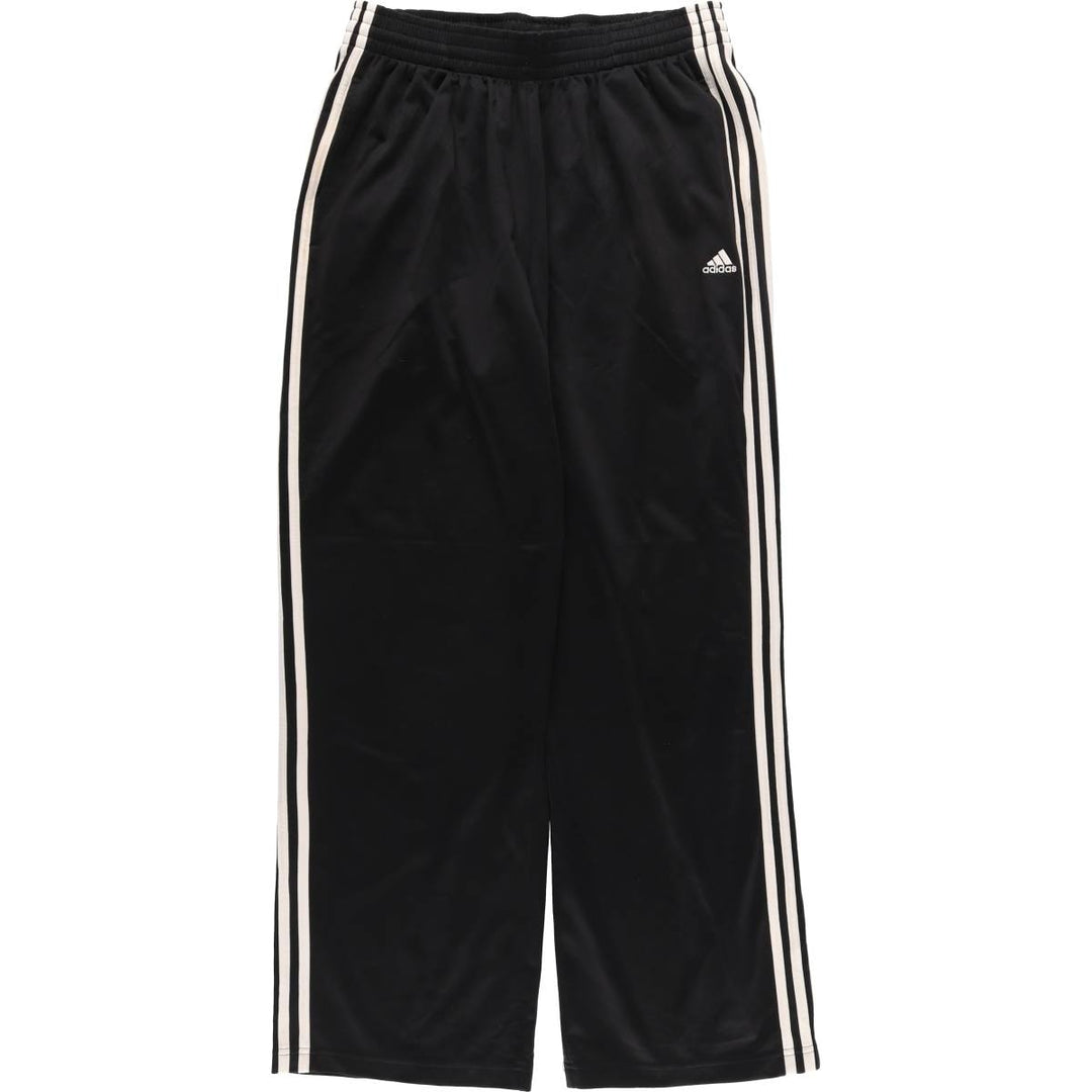 00'S adidas jersey pants track pants men's size L polyester black type Vintage Second Hand