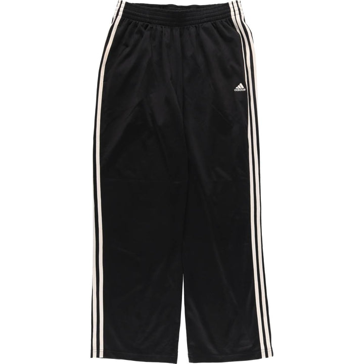 00'S adidas jersey pants track pants men's size L polyester black type Vintage Second Hand