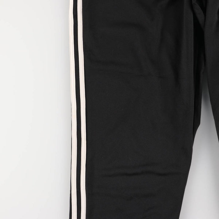 00'S adidas jersey pants track pants men's size L polyester black type Vintage Second Hand