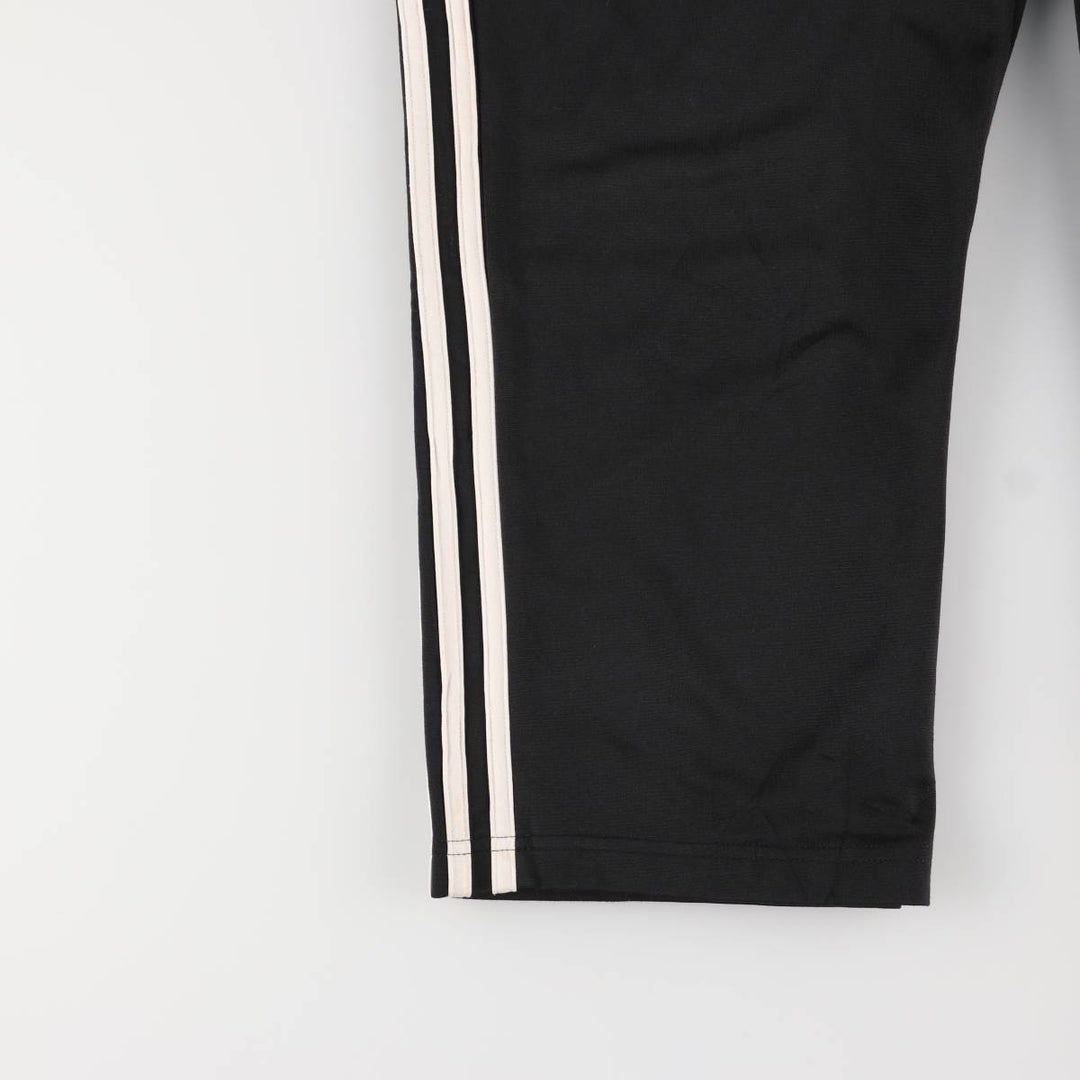 00'S adidas jersey pants track pants men's size L polyester black type Vintage Second Hand