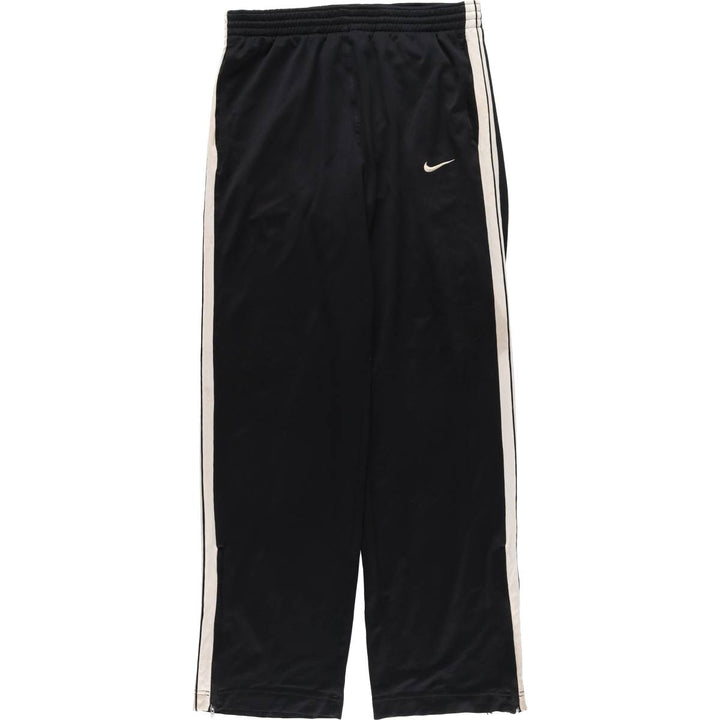 Nike BASKETBALL Jersey Pants, Track Pants, Men's M Size polyester black type Vintage Second Hand