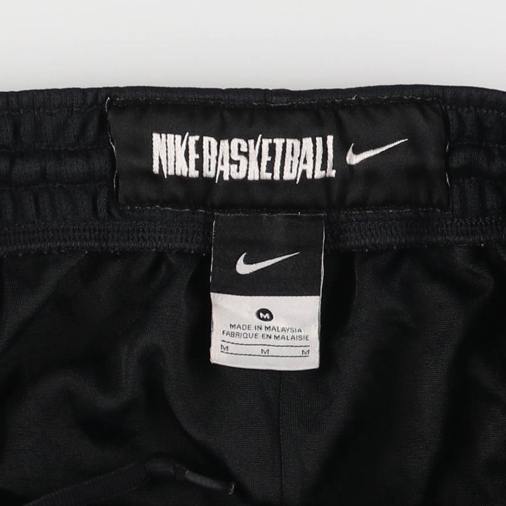 Nike BASKETBALL Jersey Pants, Track Pants, Men's M Size polyester black type Vintage Second Hand