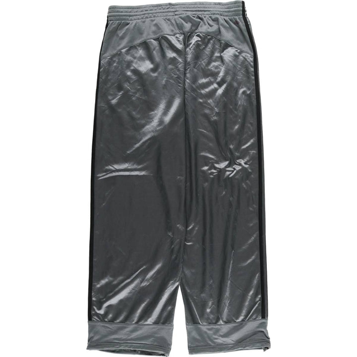 00'S Adidas CLIMA365 Jersey Pants Track Pants Men's L size polyester Silver type Vintage Second Hand