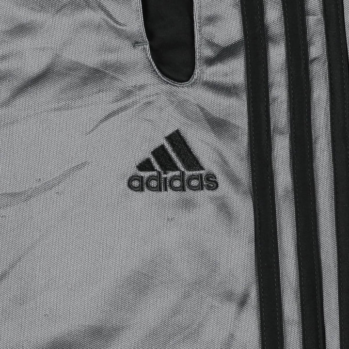 00'S Adidas CLIMA365 Jersey Pants Track Pants Men's L size polyester Silver type Vintage Second Hand