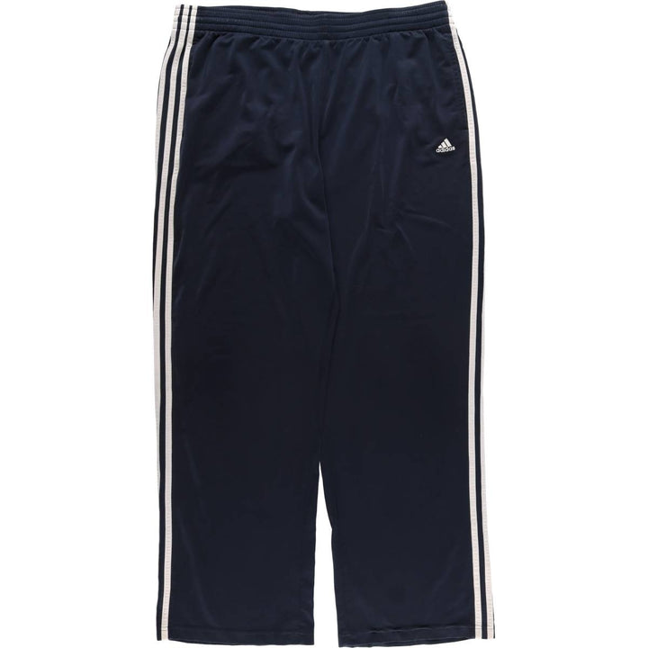 00'S adidas jersey pants track pants men's XL size polyester navy blue type Vintage Second Hand