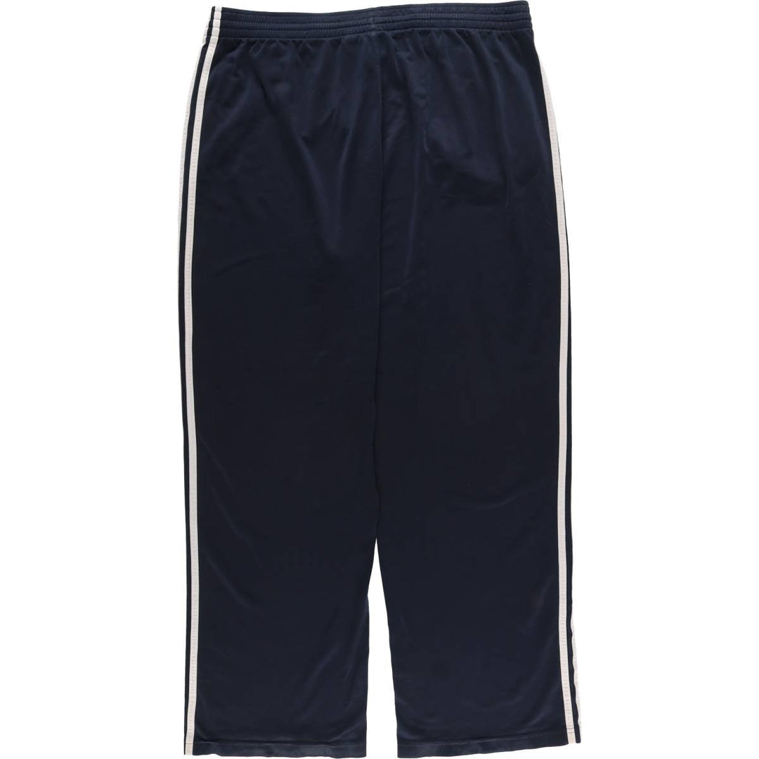 00'S adidas jersey pants track pants men's XL size polyester navy blue type Vintage Second Hand