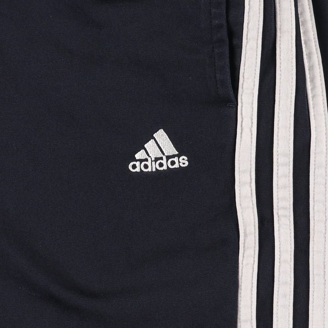 00'S adidas jersey pants track pants men's XL size polyester navy blue type Vintage Second Hand