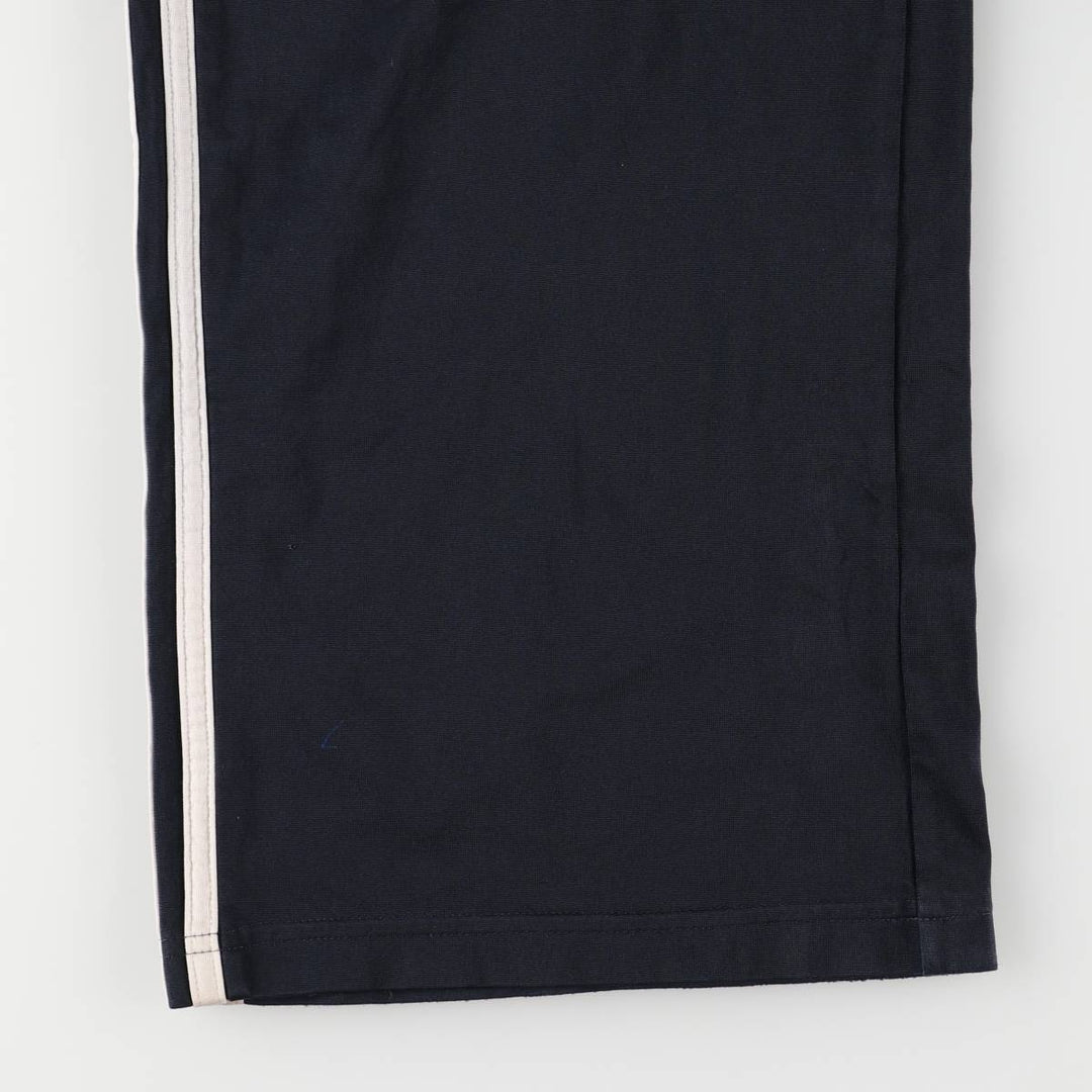 00'S adidas jersey pants track pants men's XL size polyester navy blue type Vintage Second Hand