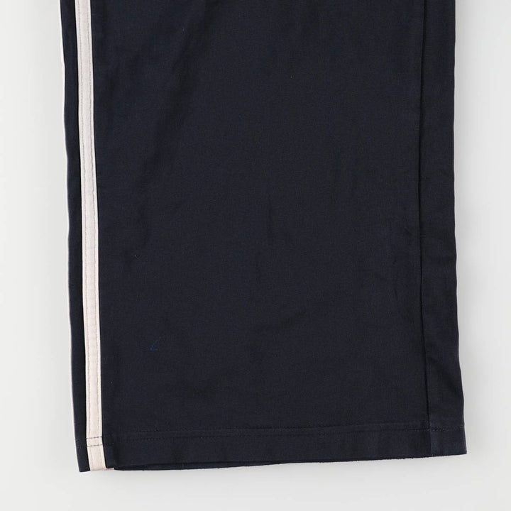00'S adidas jersey pants track pants men's XL size polyester navy blue type Vintage Second Hand