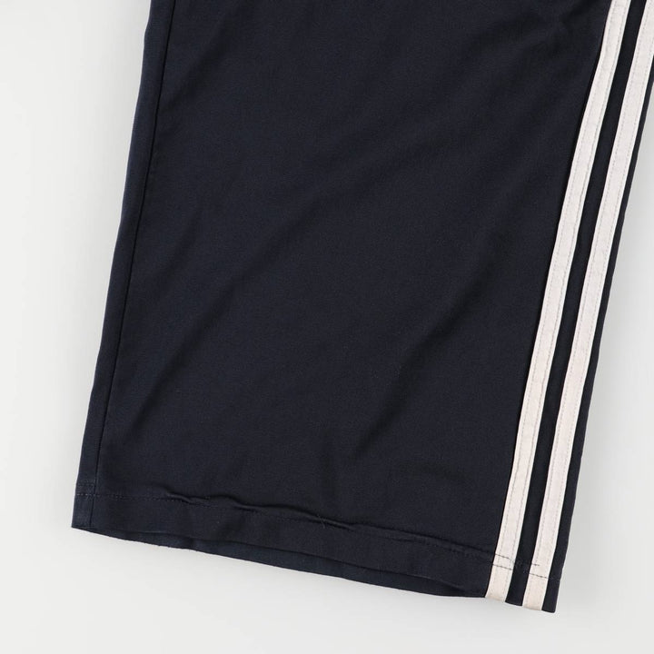 00'S adidas jersey pants track pants men's XL size polyester navy blue type Vintage Second Hand