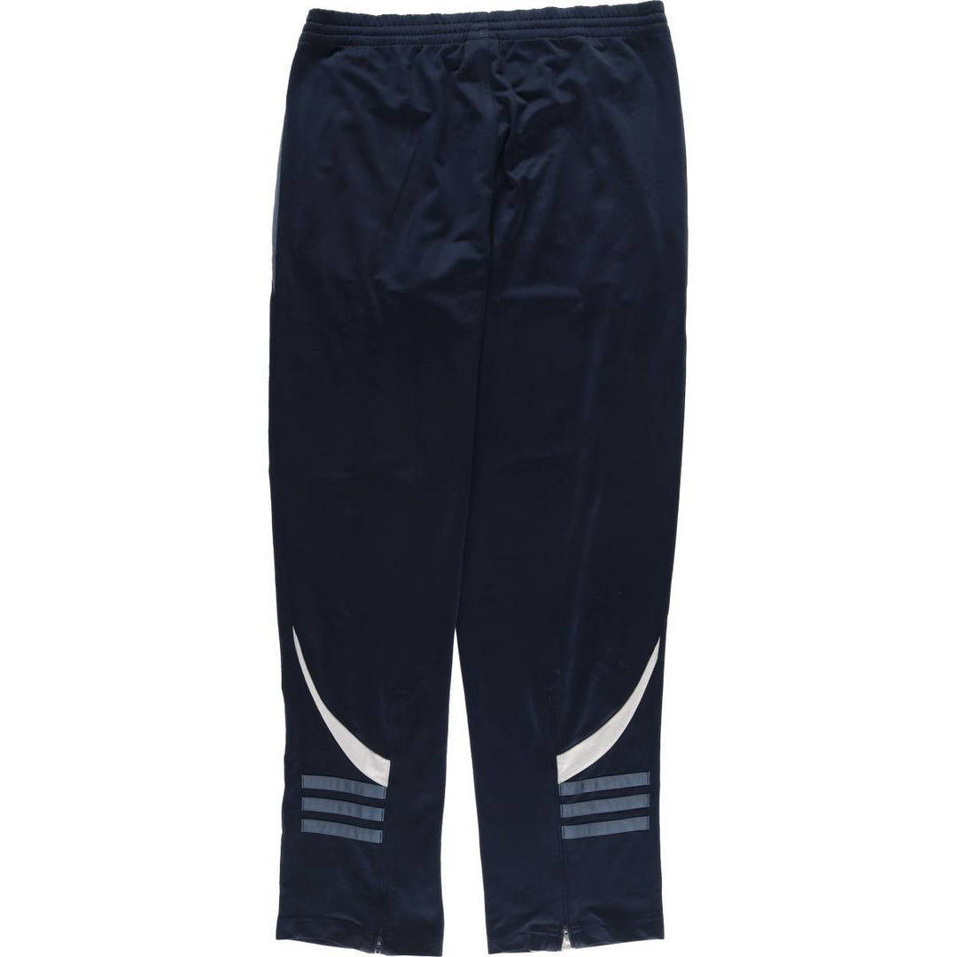 00'S adidas jersey pants track pants men's size M polyester navy blue type Vintage Second Hand