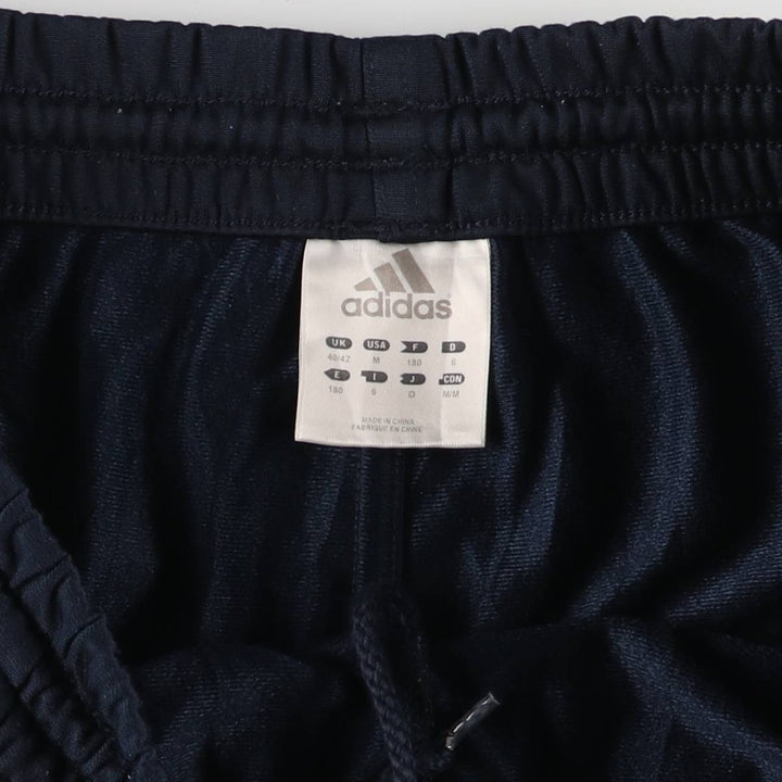 00'S adidas jersey pants track pants men's size M polyester navy blue type Vintage Second Hand