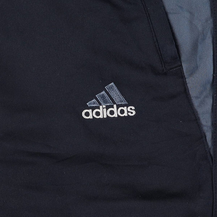 00'S adidas jersey pants track pants men's size M polyester navy blue type Vintage Second Hand