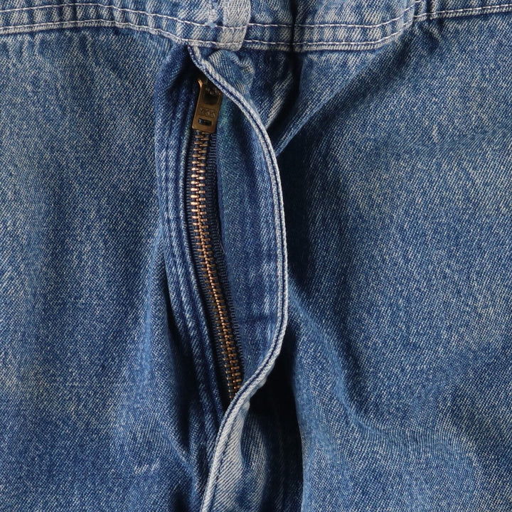 Big size Carhartt denim overalls for men, equivalent to w43 cotton blue type Vintage Second Hand