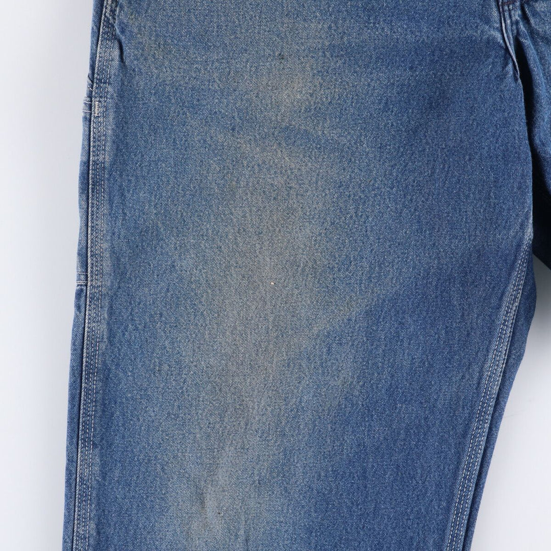 Big size Carhartt denim overalls for men, equivalent to w43 cotton blue type Vintage Second Hand