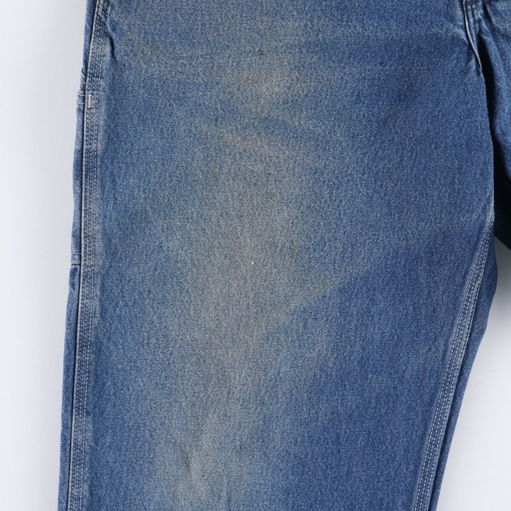 Big size Carhartt denim overalls for men, equivalent to w43 cotton blue type Vintage Second Hand