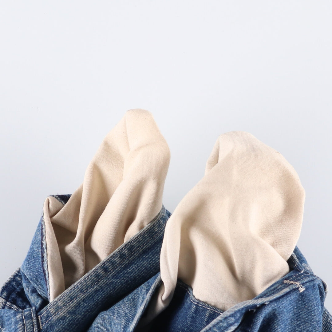 Big size Carhartt denim overalls for men, equivalent to w43 cotton blue type Vintage Second Hand