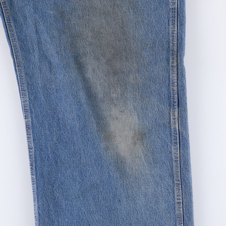 00'S Carhartt denim overalls, made in the USA, men's w36 equivalent cotton blue type Vintage Second Hand