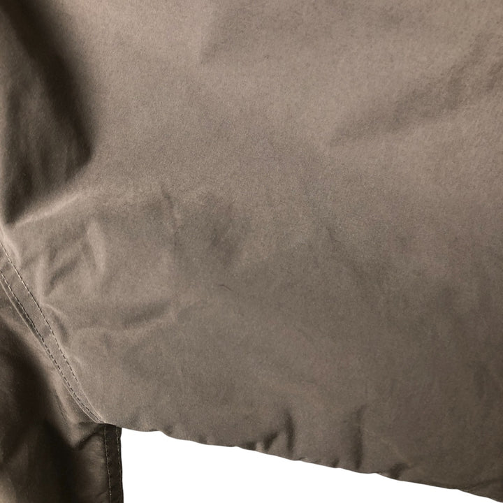 Vintage 1980'S LL Bean Baxter State Parka mountain parka/shell jacket, made in the USA, size L, men's Nylon gray type Vintage Second Hand