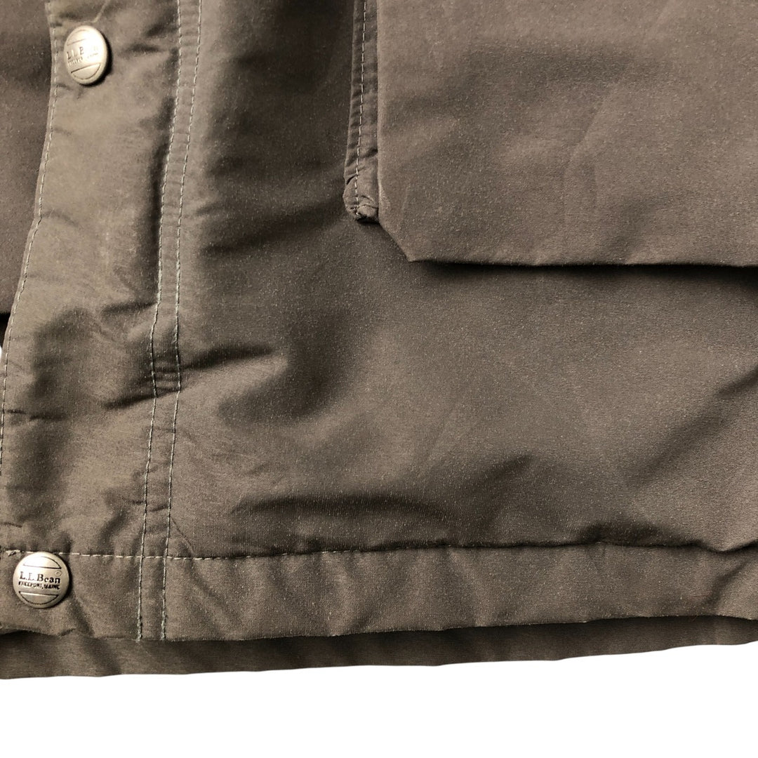 Vintage 1980'S LL Bean Baxter State Parka mountain parka/shell jacket, made in the USA, size L, men's Nylon gray type Vintage Second Hand