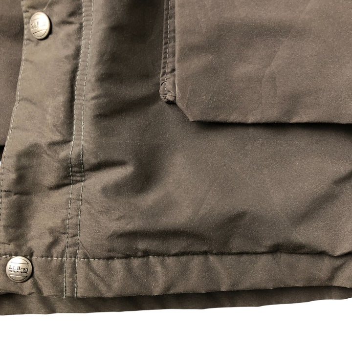 Vintage 1980'S LL Bean Baxter State Parka mountain parka/shell jacket, made in the USA, size L, men's Nylon gray type Vintage Second Hand