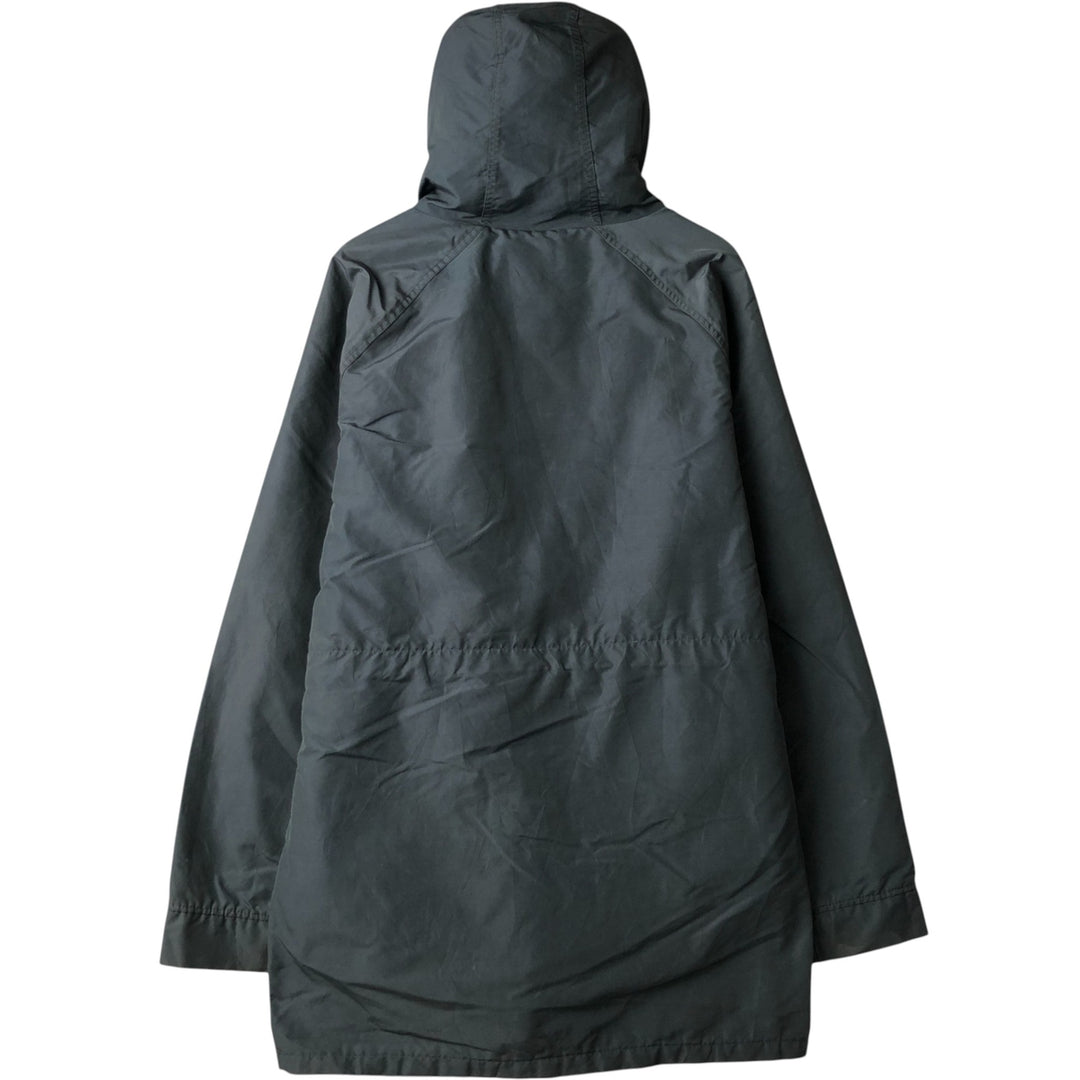 80'S WOOLRICH Mountain Parka Shell Jacket Made in USA Men's XL Vintage cotton navy blue type Vintage Second Hand