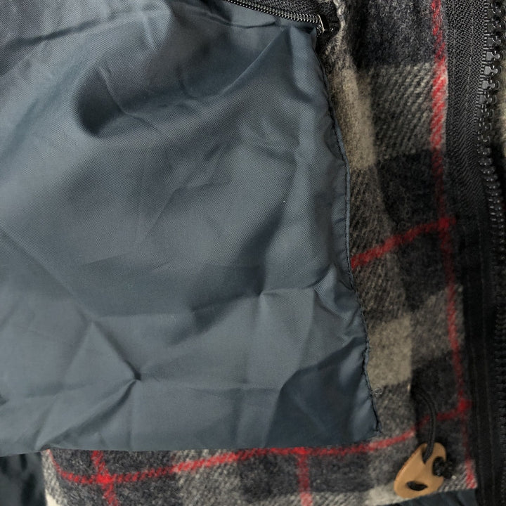 80'S WOOLRICH Mountain Parka Shell Jacket Made in USA Men's XL Vintage cotton navy blue type Vintage Second Hand