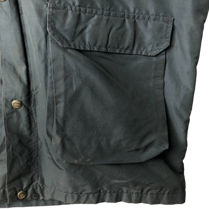 80'S WOOLRICH Mountain Parka Shell Jacket Made in USA Men's XL Vintage cotton navy blue type Vintage Second Hand